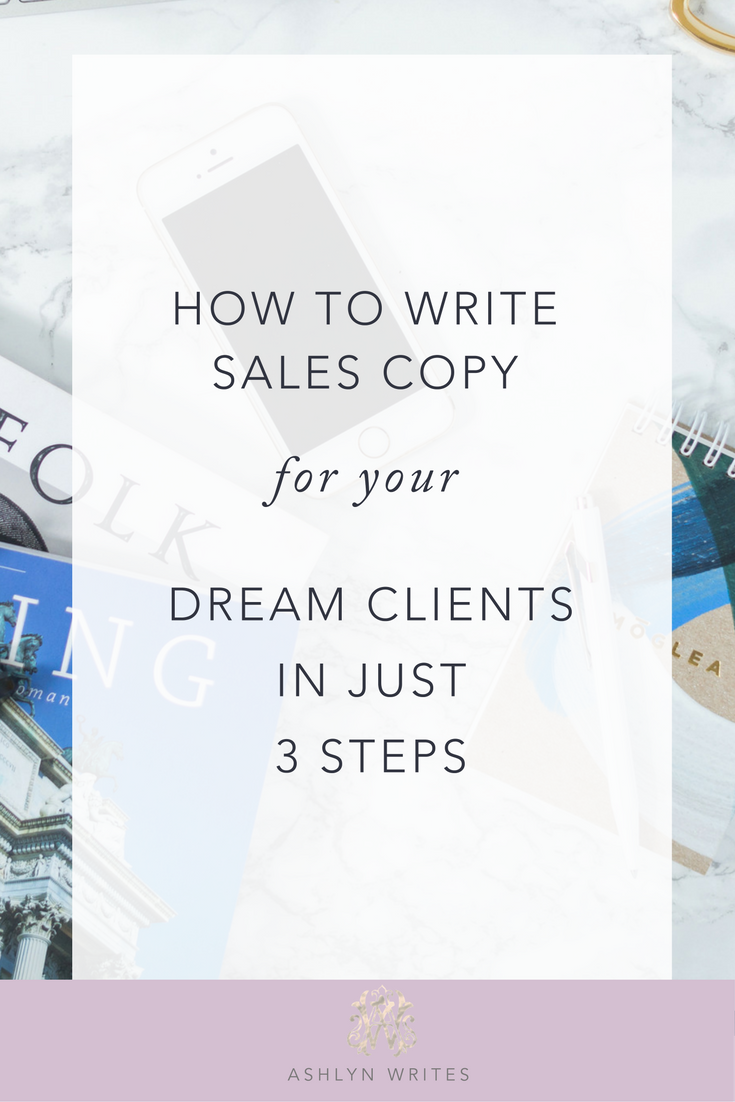 How to Write Sales Page Copy