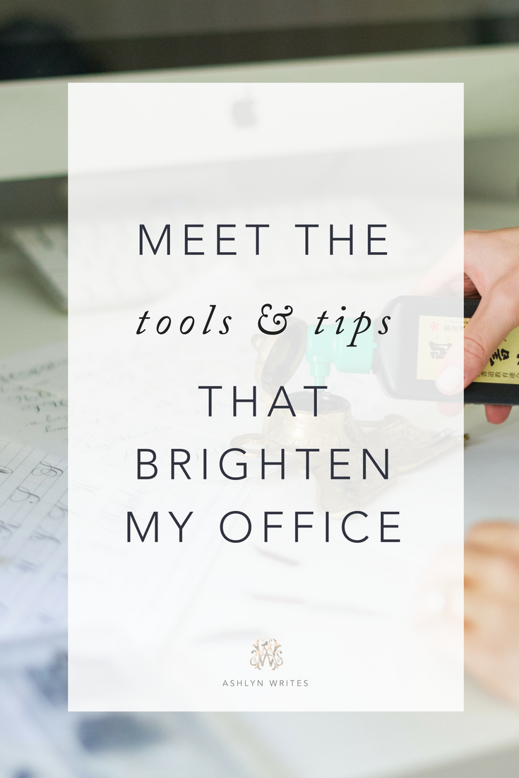 How to style and brighten your home office