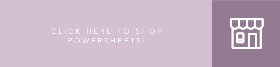 Shop Powersheets from the Cultivate What Matters shop