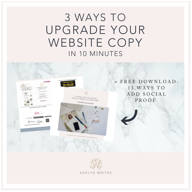 3 ways for how to write better website copy by copywriter Ashlyn Carter