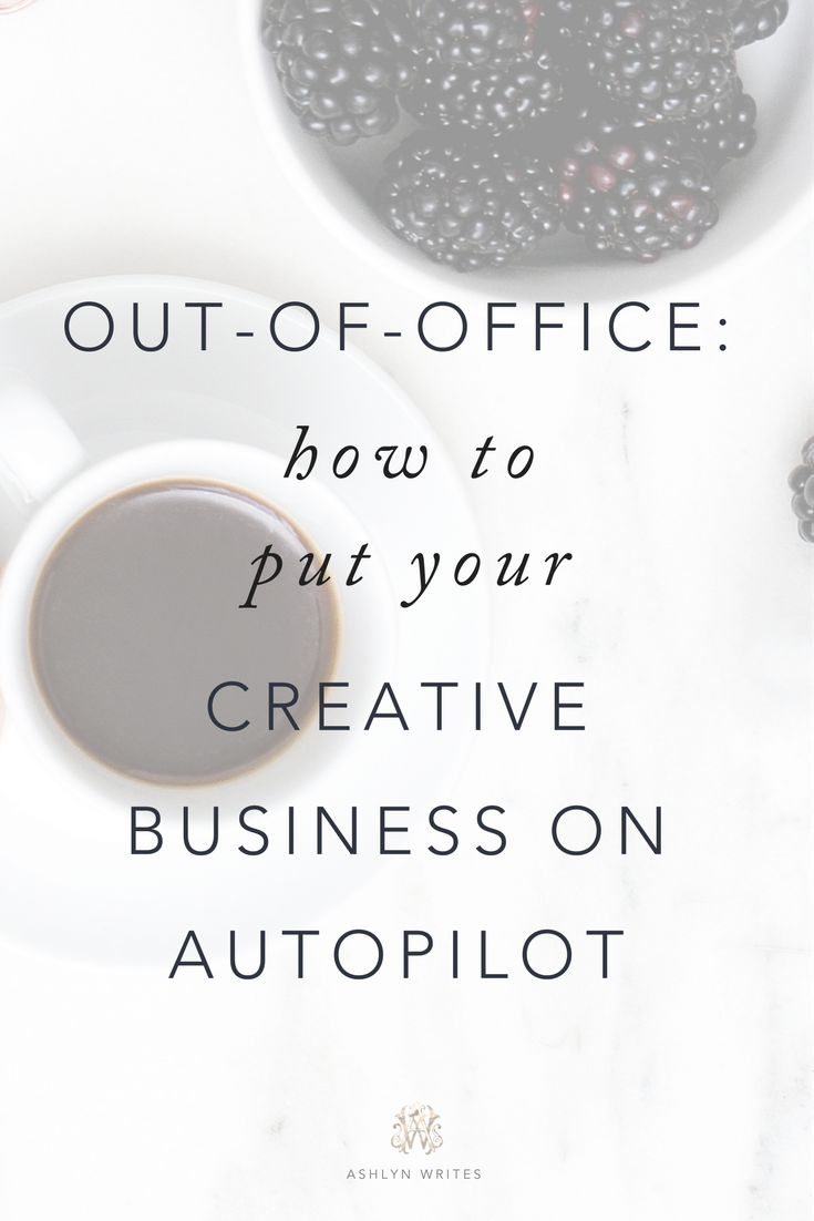 How to put your creative business on autopilot for creative entrepreneurs