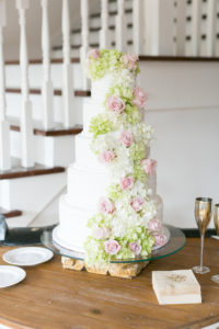 Classic southern wedding monogram and calligraphy in Oxford Mississippi wedding at Plein Air venue