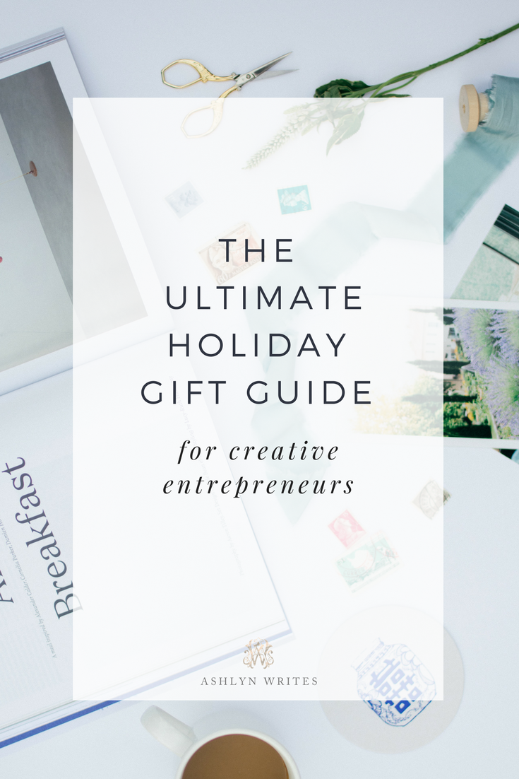 creative entrepreneur holiday gift guide