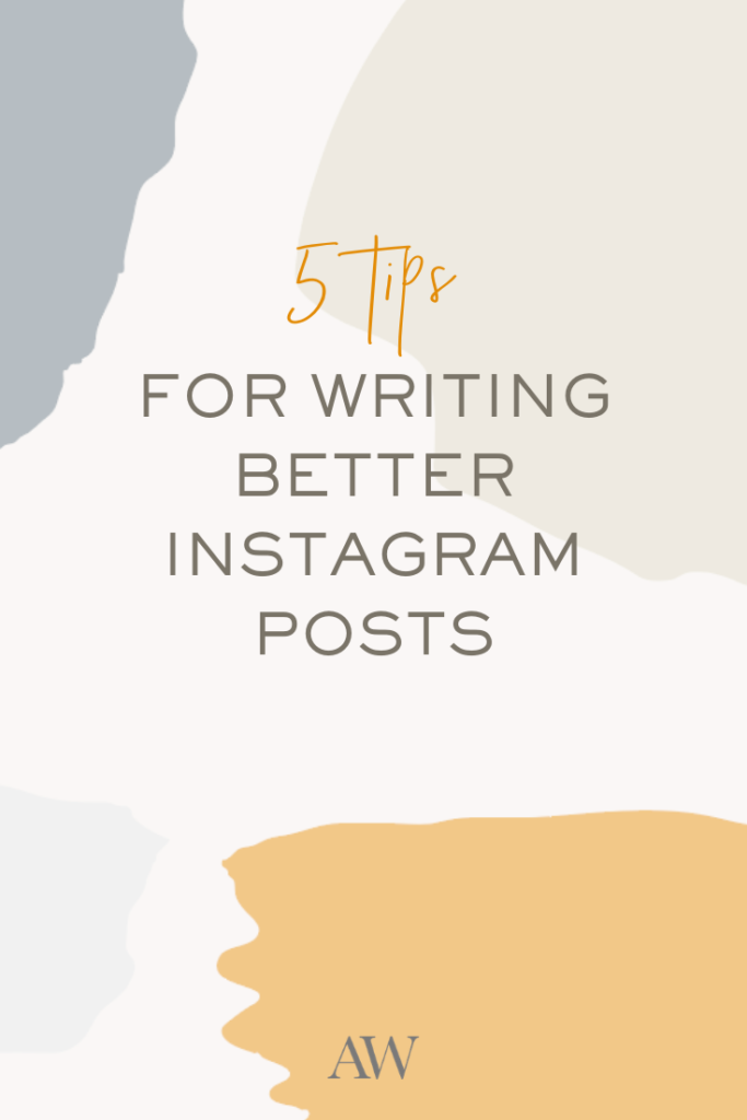 how to write instagram captions copywriting tips from Ashlyn Carter