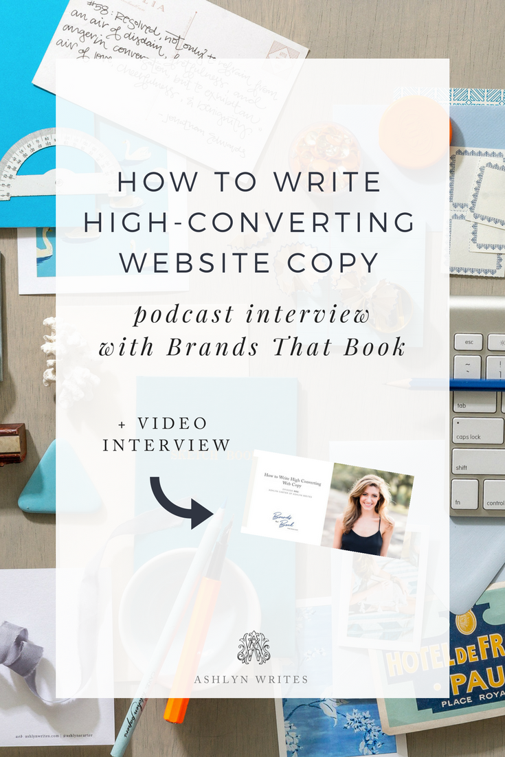How to write high-converting copy - copywriting tips from Ashlyn Carter at Ashlyn Writes