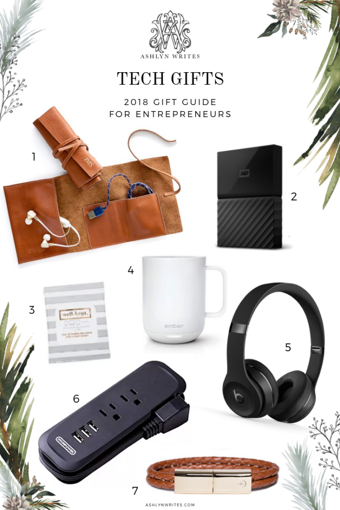 Entrepreneur Boss Gift Guide Tech Gifts Ashlyn Carter of Ashlyn Writes