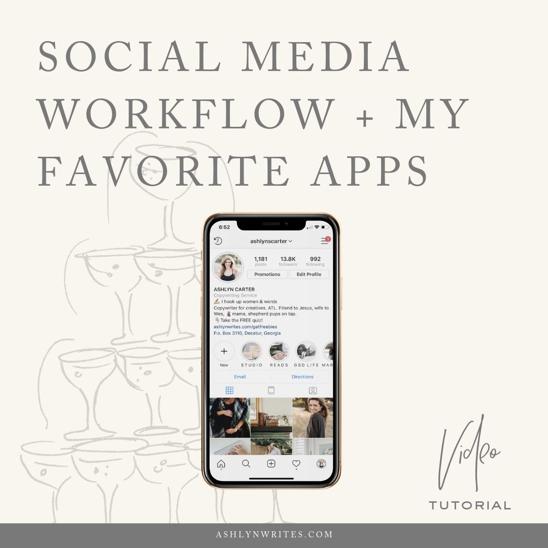 Social Media Workflow Tips_AshlynWritesCopywriting