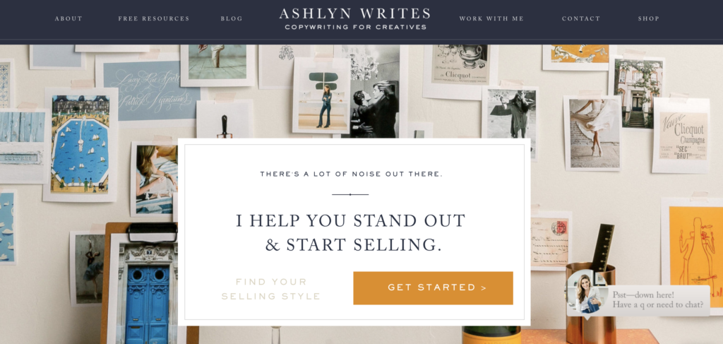 Ashlyn Writes Website Homepage- Ashlyn Writes