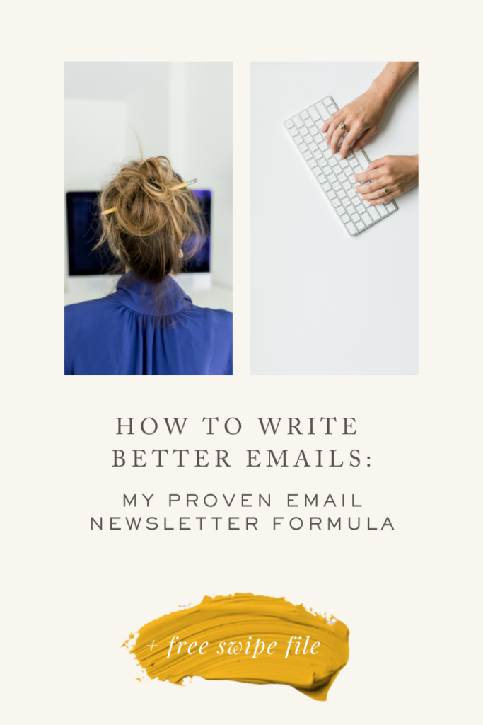 How to write better emails with my proven newsletter formula - Ashlyn Writes