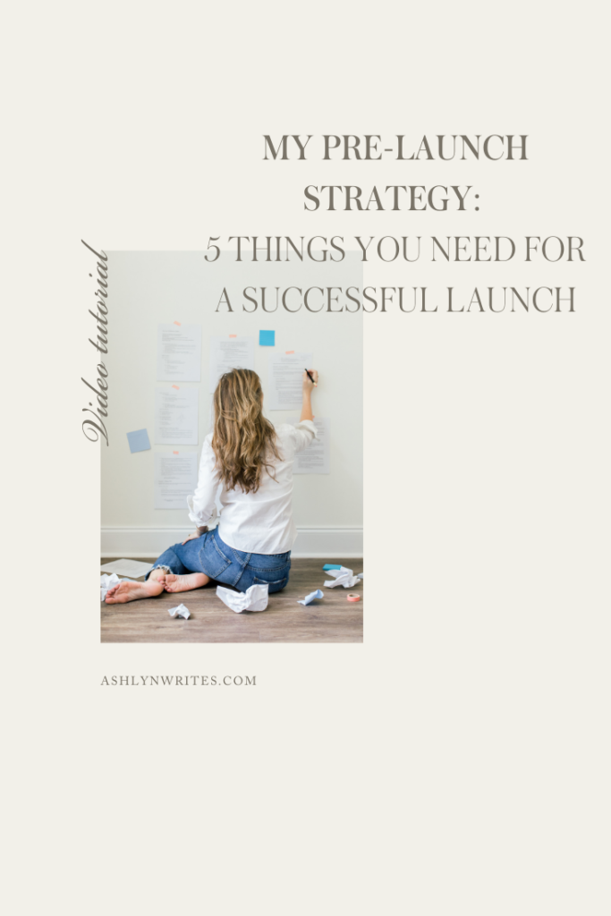 5 Things You Need for a Successful Launch | Ashlyn Writes