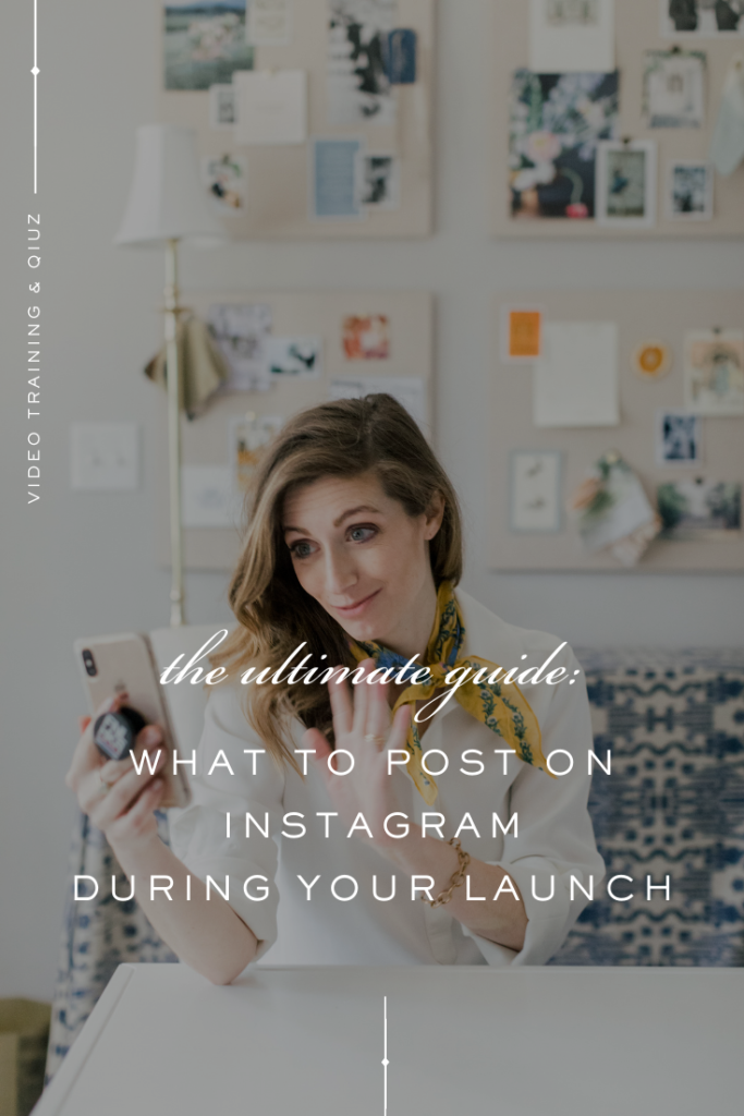 What to Post on Instagram During Your Launch | Ashlyn Writes
