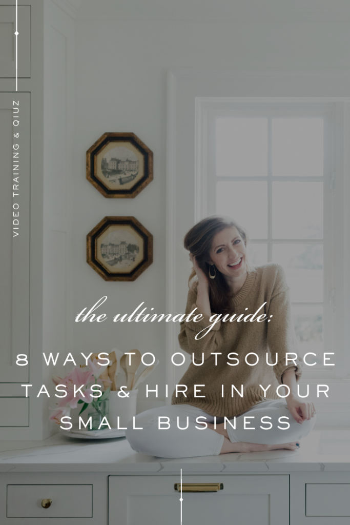 How to outsource tasks and hire in your small business | Ashlyn Writes