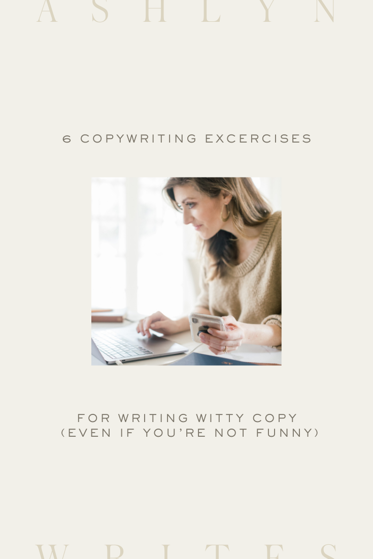 How to write witty, entertaining copy | Ashlyn Writes