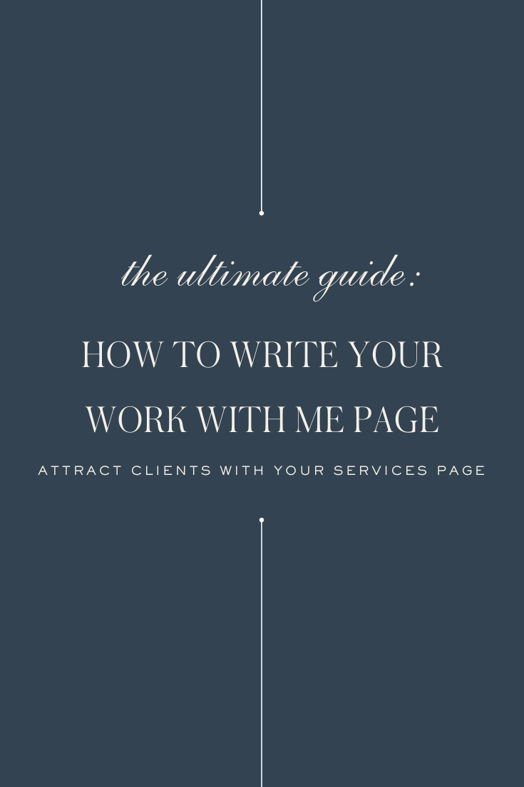 How to Write Your Work With Me Page - Ashlyn Writes Blog