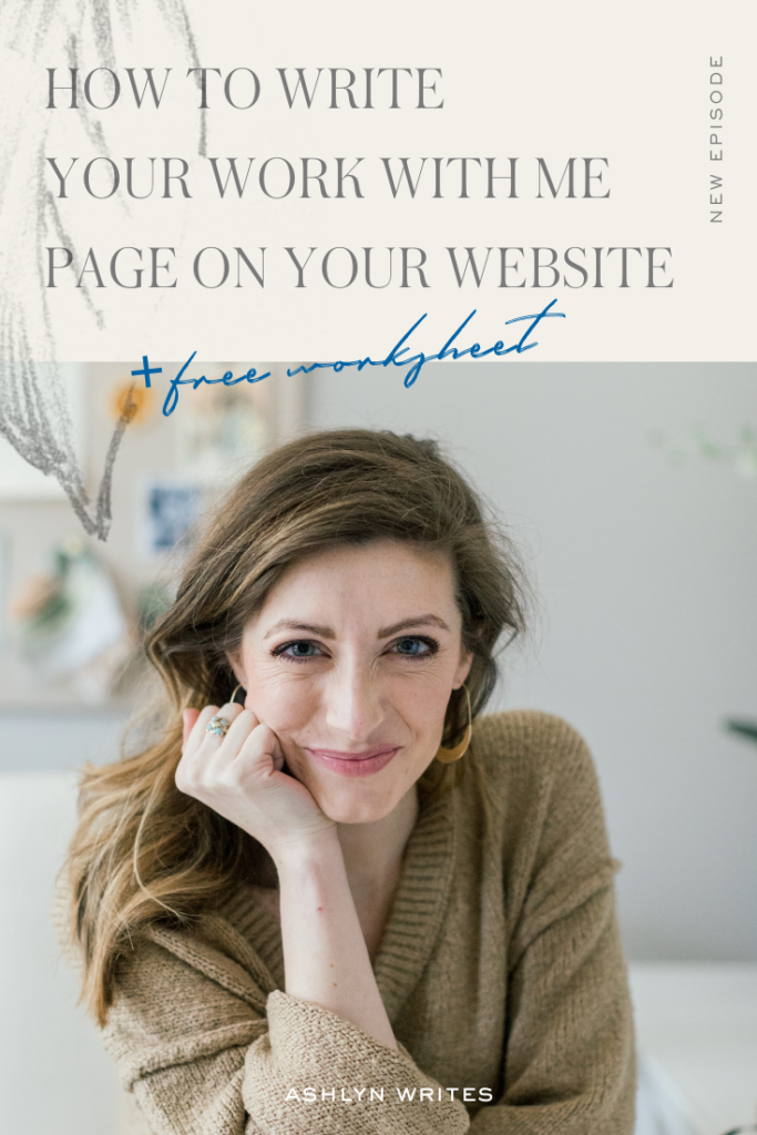 How to Write Your Work With Me Page - Blog from Ashlyn Carter | Launch ...