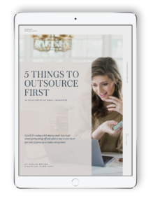 5 things to outsource first